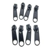 Hobigram Siyah Metal Fermuar Başlığı