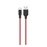 Hoco X21 Plus Usb To Type-c 3a Silikon Hızlı Şarj Ve Data Kablosu