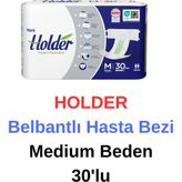 Holder - Belbantlı Hasta Bezi Medium Beden 30'lu