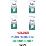Holder -Külot Hasta Bezi Medium Beden 120'LI