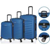 Holiday 3lu Valiz Set - 4NV-Lacivert