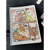 Hologramlı Telli 40 Yaprak Defter - Turuncu