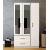 Home Aynalı Gardırop Gm851, 3 Kapı 2 Çekmeceli