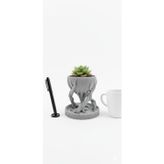 Home Modern Tasarım 3D Yazıcı Üretimi Minimalist Dekoratif Saksı – 10 Cm Pla