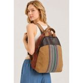 Home Store Kilim Bordürlü Çanta - Karamel