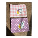 Home Unicornlu 2 adet beslenme örtüsü