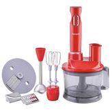 Homend Functionall 2842H Kırmızı Multi Blender Seti