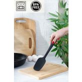 HOMENIVA 1 Adet Siyah Silikon Spatula
