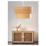 Homing AYD-3181 Exclusive Rattan Örme Tasarım Sarkıt Avize