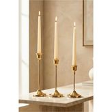HOMİNG Brilla Gold 3'lü Şamdan Seti 242621