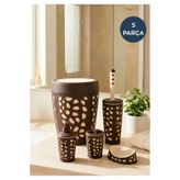 HOMİNG İskandinav 5'li Full Banyo Seti