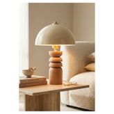 HOMİNG Laurel Modern Krem Abajur 242934