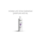 Homm Bitkisel Black Garlic Shampoo, Siyah Sarımsak Şampuan, 400 ml