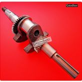 HONDA GX200 KRANK MİLİ KAMALI 20 mm