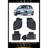 Honda Jazz 2008 Model Araca Özel 3D Havuzlu Paspas