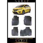 Honda Jazz 2013 Model Araca Özel 3D Havuzlu Paspas