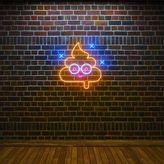 Honey Concept Kaka Emoji Neon LED
