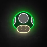 Honey Concept Mario Yeşil Mantar Neon LED