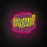 Honey Concept Pow! Neon LED Yazı