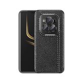 Honor Magic 6 Pro Kilif Deri Desenli Kamera Korumali Silikon