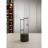 Hoom Concept Luna Askılı Puf - 55 x 70 cm - Antrasit