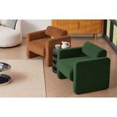 Hoom Concept Mono Berjer Yeşil Kiremit İkili Set