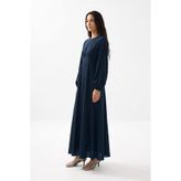 Hooopstore Reglan Kol Lacivert Elbise
