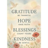 Hope Blooms Here: A Journal for Gratitude and Blessings