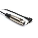 Hosa Xlr (F) 3.5 mm Trs (M) 1.5 m Stereo Mikrofon kablosu