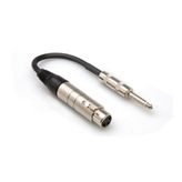 Hosa Xlr (M) 1/4'' TS (F) Empedans Bağdaştırıcı