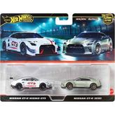 Hot Wheels JBL05 Car Culture Premium 2'li Nissan GT-R NISMO GT3 ve Nissan GT-R Araba