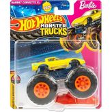 Hot Wheels JCD97 Monster Trucks 1:64 Barbie Corvette XL Araba