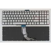 Hp 15S-EQ1004NT 9YH97EA Notebook Klavyesi (Silver-Gri Tr)