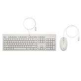 HP 225 AW5S6AA Beyaz Kablolu Klavye Mouse Seti