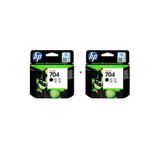 HP 704 Siyah Kartuş 2 Li Set 704 Siyah