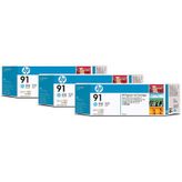 HP 91 C9486A Açık Mavi 3'lü Kartuş