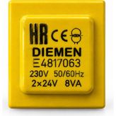 Hr Diemen E4817063 Trafo 8VA 230V Ac 2X24V Transformatör