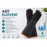 Hr Lateks Endüstriyel Uzun Asit Eldiveni 55 cm