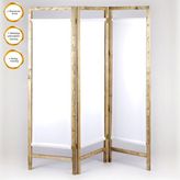 Hşap Paravan Panel Kumaş Seperatör Paravan Yıkanabilir Kumaşlı Paravan - 150X60