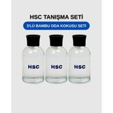 Hsc 3'lü Çubuklu Oda Kokusu Pudra