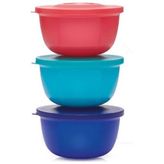 Hsgl Tupperware Yuvarlak Kaplar 3'lü ( Saklama Kabı )