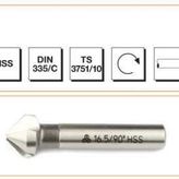 Hss DIN 335/C 6.3 mm Havşa Freze