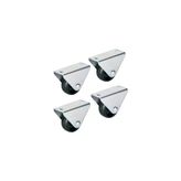Hts 102 Sabit Mobilya Tekerleği 32mm 4'lü Set