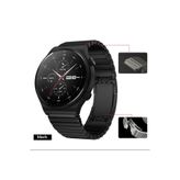 Huawei Gt3 Uyumlu 46mm Porshe Design Metal Paslanmaz Çelik Kordon