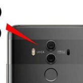 Huawei Mate 10 Pro Arka Kamera Camı Lensi (Çıtasız Cam)