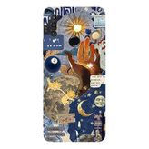 Huawei P30 Lite İle Uyumlu Siyah My Sun, My Moon Desenli Silikon Kılıf
