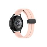 Huawei Watch GT5 46 mm GT5 Pro ile Uyumlu Kayış Magnet Tokalı 22 mm Silikon Spor Kordon Pembe