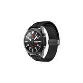 Huawei Watch GT5 46 mm GT5 Pro ile Uyumlu Kayış Magnet Tokalı 22 mm Silikon Spor Kordon Siyah