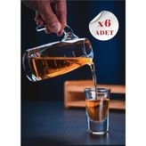 Hubby Chef 6'lı Boston Shot Bardağı 28ML - Şeffaf - 28 ml