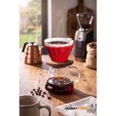 Hubby Chef Filtre Kahve Demleme Seti Dripper Set - Kırmızı